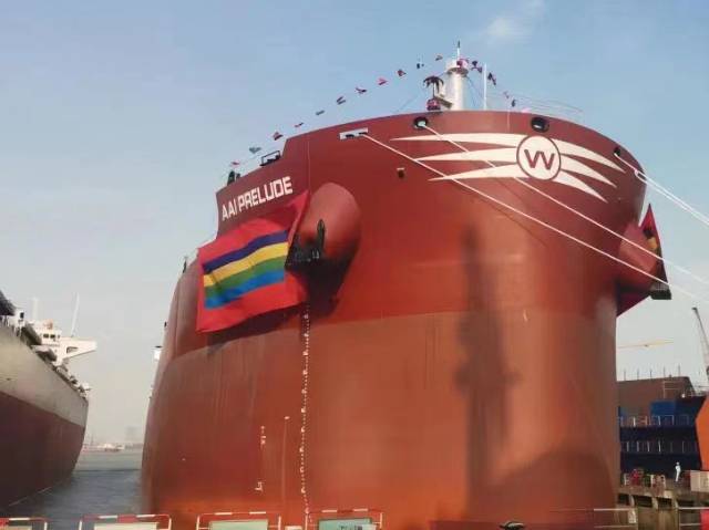 CSSC Chengxi Delivered The First 82 000 DWT Bulk Carrier To AAI