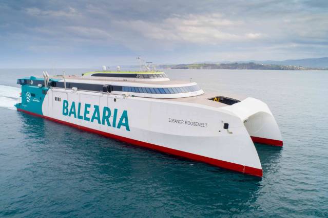 Baleària Orders Second Dual Fuel Fast Ferry VesselFinder