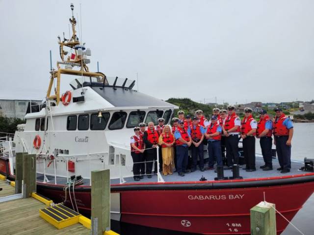 Canadian Coast Guard Welcomes The Ccgs Gabarus Bay Into Service