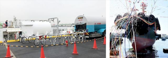 Lng Fueled Tugboat Ishin Marks St Bunkering Of Lng Fuel In Kansai