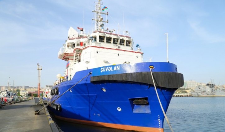 Bibiheybat Shipyard completed overhaul of ASCO’s supply and towing vessel Shuvalan