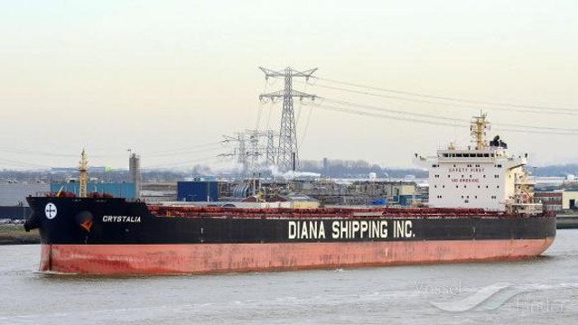 Diana Shipping announces time charter contract for m/v Crystalia with SwissMarine