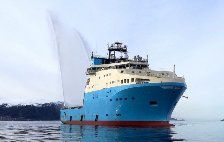 Kleven Verft delivers Maersk Minder - Fourth vessel in the Starfish series of six AHTS ordered my Maersk Supply Services