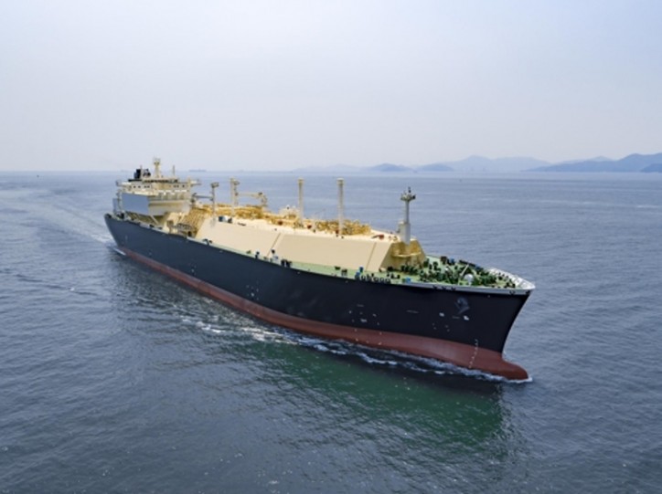 DSME delivers LNG carrier with full re-liquefaction system