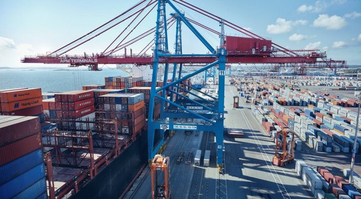 Record fall in container volumes at the Port of Gothenburg
