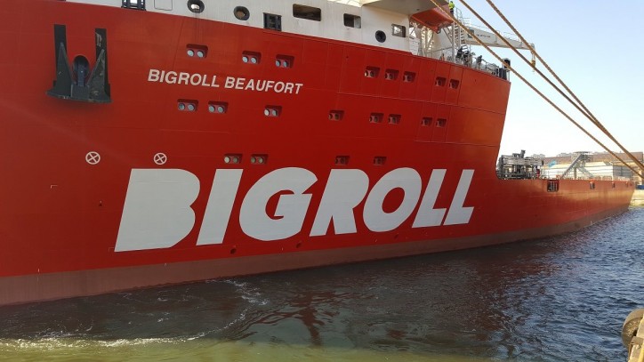 COSCO Dalian Delivers Module Carrier BigRoll Beaufort to BigRoll Shipping