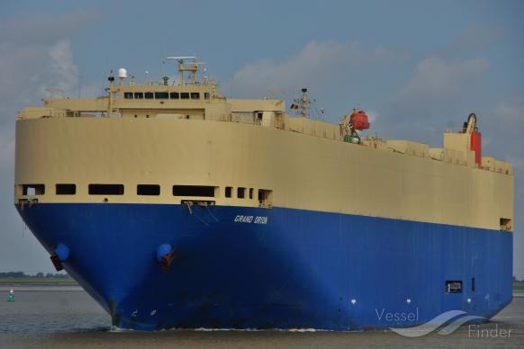 MOL-operated Car Carrier Grand Orion Makes 1st Call at Port of Sihanoukville, Cambodia
