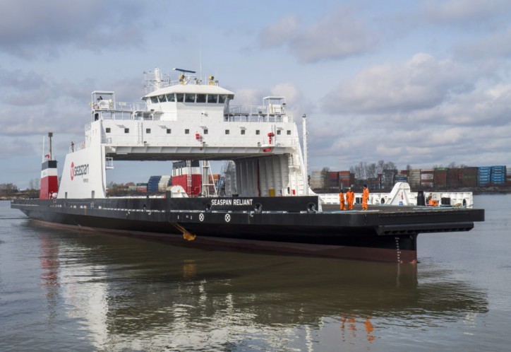Seaspan Ferries Corporation Announces Arrival of Second New LNG Fuelled Vessel