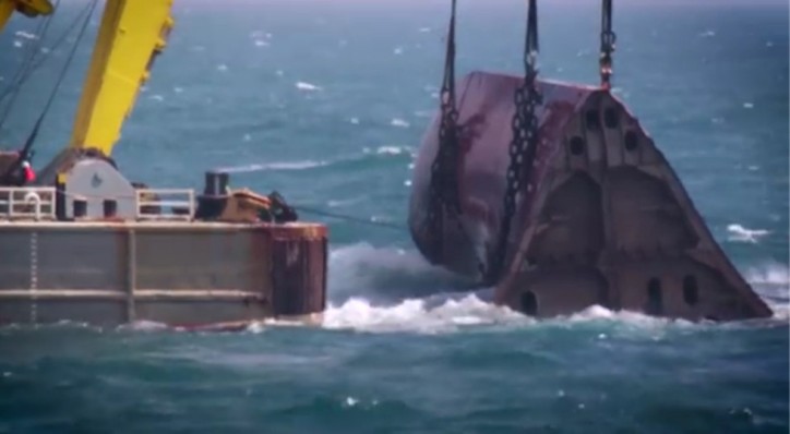 Wreck removal of Baltic Ace fully completed (Video)