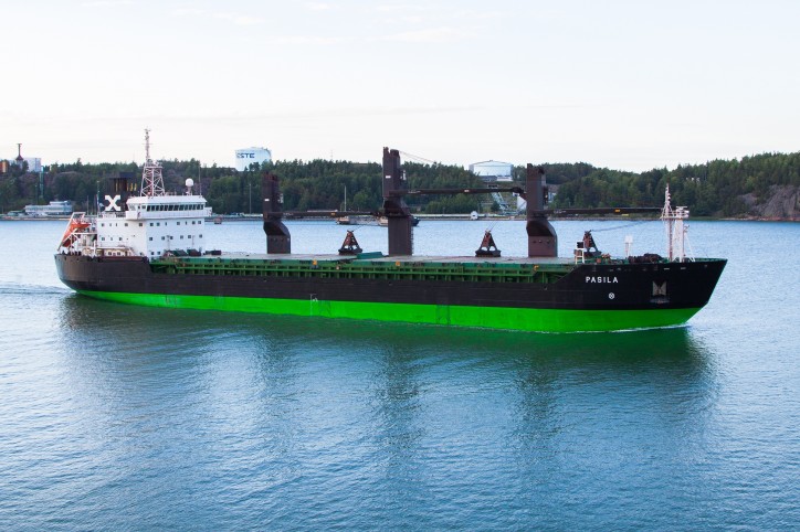 Spotted: ESL Shipping’s vessels Kallio and Pasila got a new livery