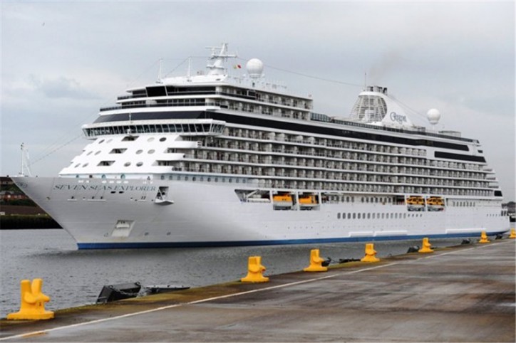 Port of Tyne welcomes the most luxurious ship at sea