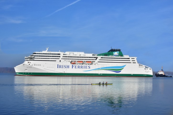 Irish Ferries prepares for Christmas delivery of the W.B. Yeats