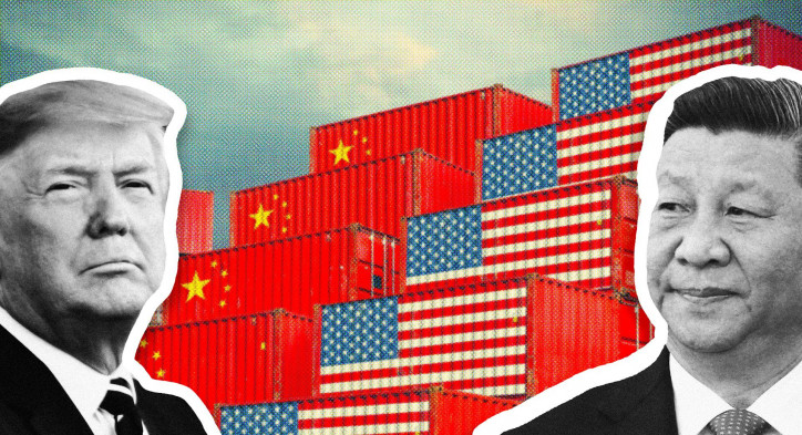 Trump hits back after China announces new tariffs