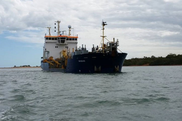 Maintenance dredging at Australia’s Port of Weipa