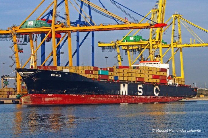 MSC ship released after detention for internet outage
