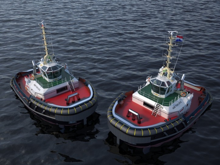 Iskes Towage & Salvage signs contract for two Damen ASD Tugs 2312