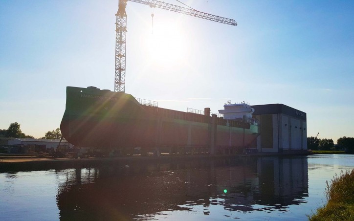 Ferus Smit: Launching of Nb. 425 ‘Arklow Cape’