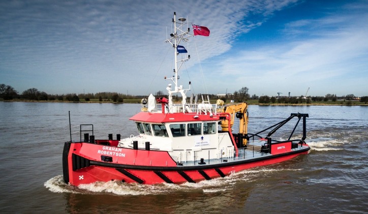 Port of Bristol Takes Delivery of New Damen Shoalbuster