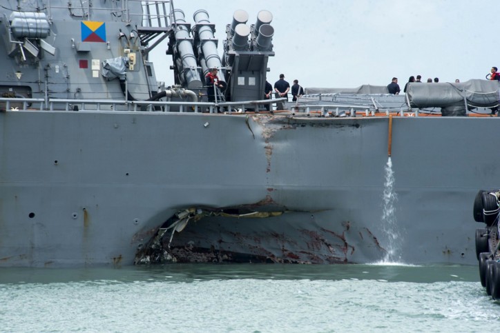 Update: US Navy recovers remaining USS John S. McCain sailors aboard ship