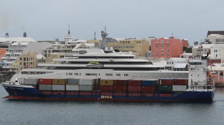 Bermuda Islander (IMO number 9234434 and MMSI 244820000) 