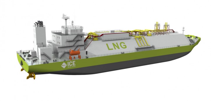 International Contract Engineering (ICE) develops new small-scale LNG carrier concept