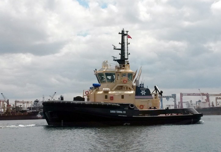 Turkish tug builder Sanmar delivers a powerful tug to Forth Estuary Towage (FET) in Scotland