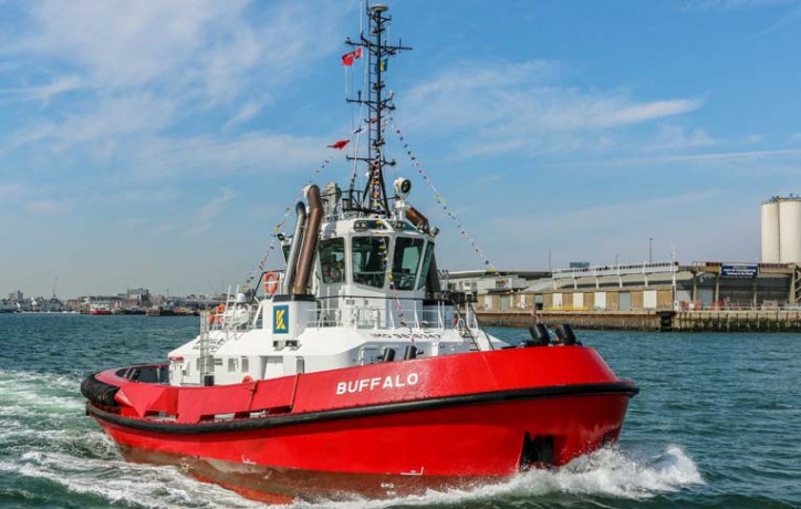 Kotug Smit Towage Performs naming ceremony for tug Buffalo