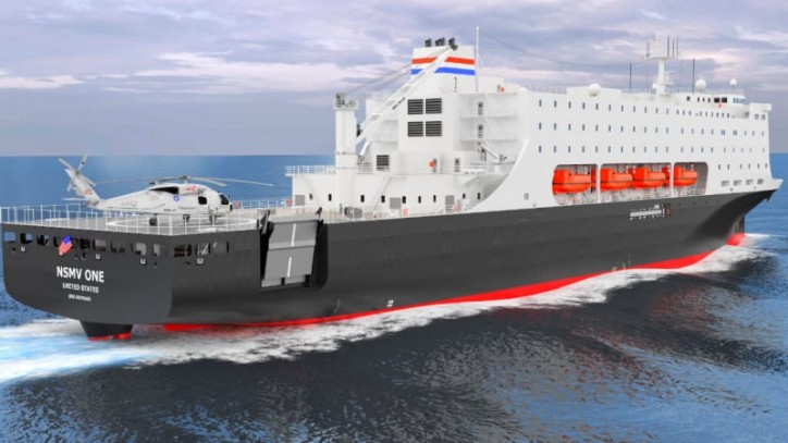 TOTE Services Awarded Marad Contract To Develop National Security Multi-Mission Vessel (Video)