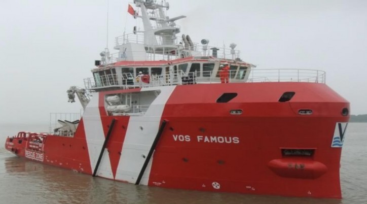 Vroon’s ERRV VOS Famous enters five-year charter with Premier Oil