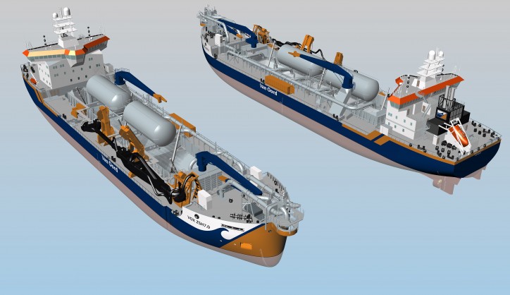 Van Oord adds two new LNG vessels to dredging fleet