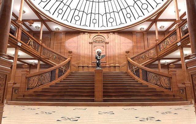 Titanic Replica Entrance Hall