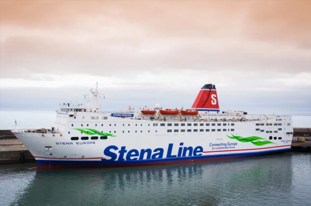 Stena Europe returns to scheduled services on Rosslare - Fishguard