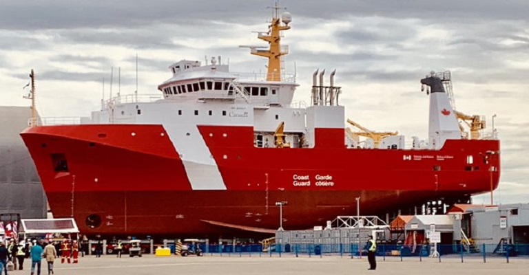 Seaspan: Sea Trials Begins for the Second Offshore Fisheries Science Vessel for the CCG 