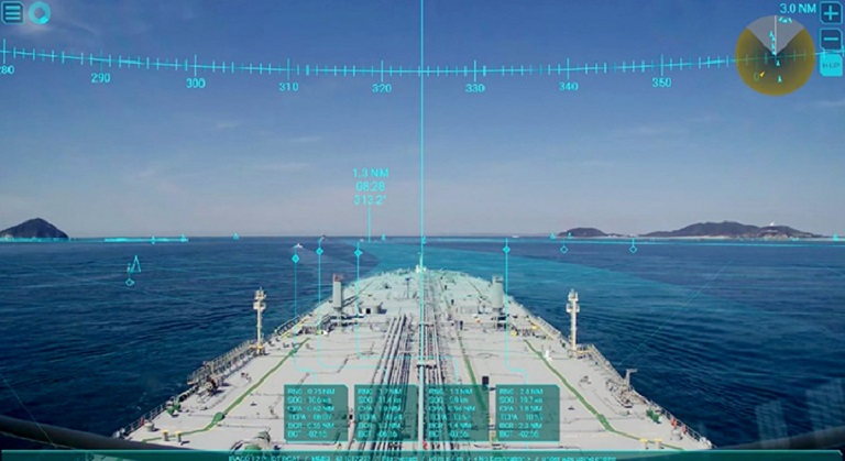 MOL Introduces AR Navigation System at Maritime Conference in Dubai