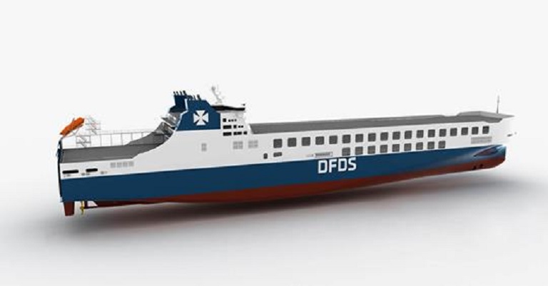 DFDS Takes Delivery of Third Chinese-Built RoRo