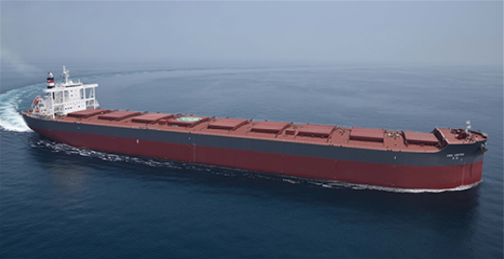 Imabari Shipbuilding Launches K Line’s Newest Capesize Bulker - Cape Discovery
