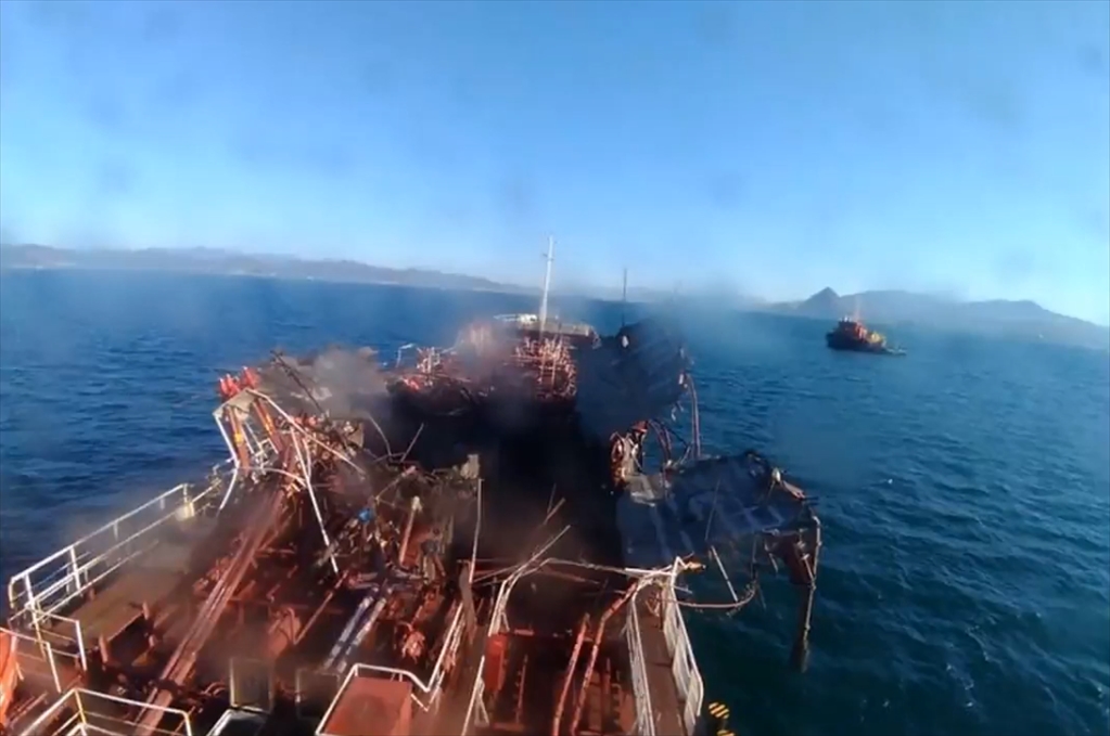 Three crewmembers killed in flash fire & blast on Russian crude oil tanker Zaliv Amerika