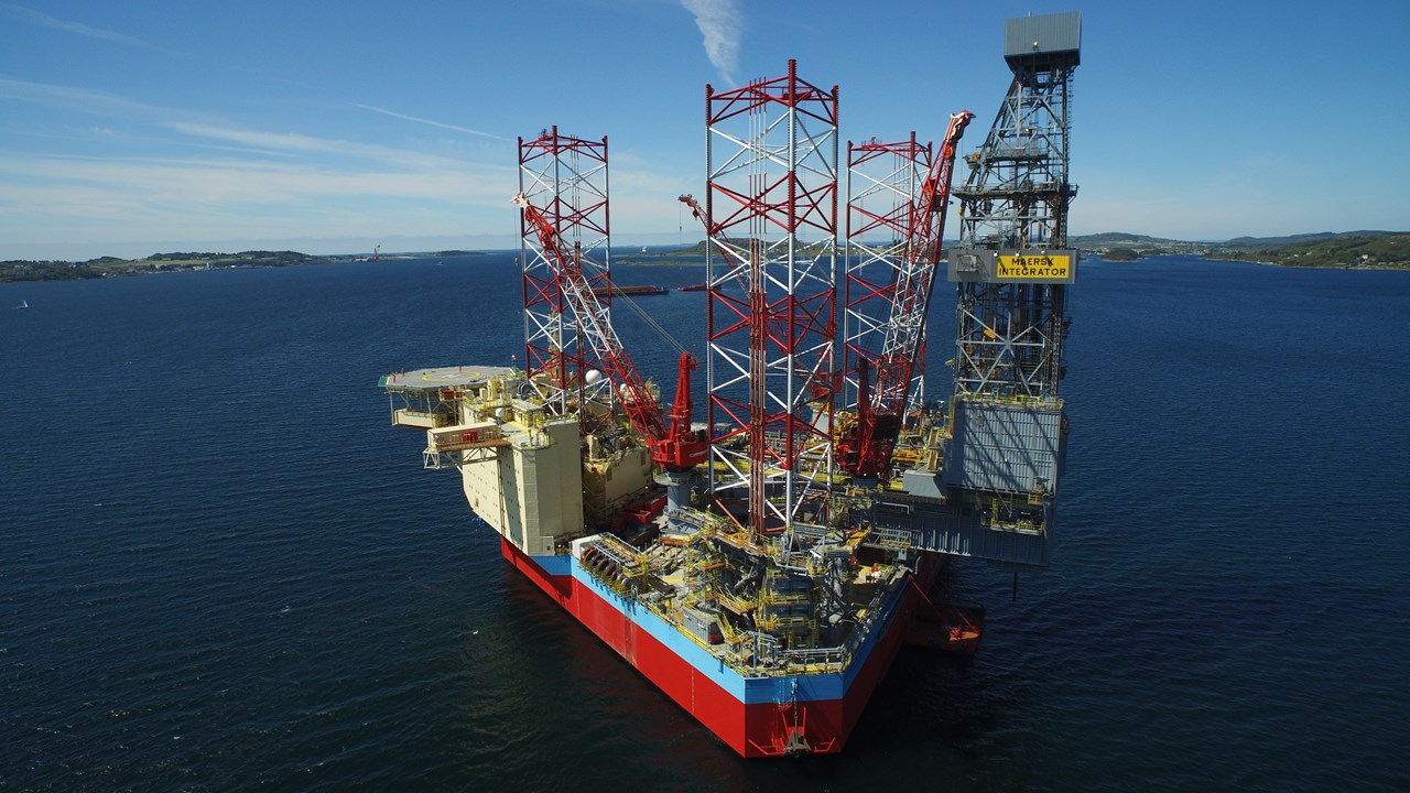 Maersk Drilling secures one-well extension and low-emission upgrade for Maersk Integrator