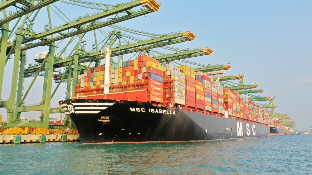 Containership MSC ISABELLA makes first call in Singapore