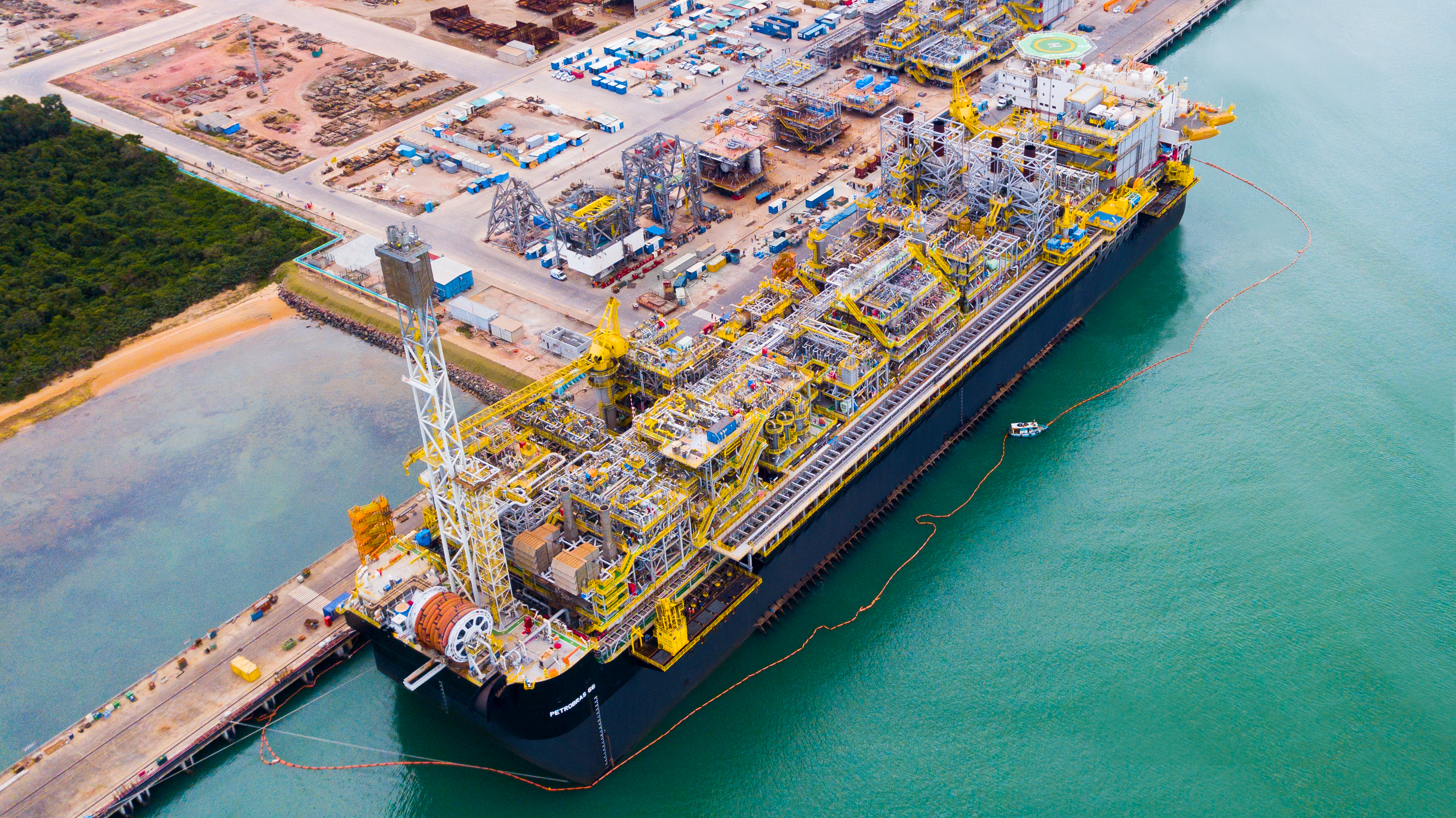 Shell Brasil and partners announce the start of oil and natural gas production at the P-68 FPSO located offshore Brazil