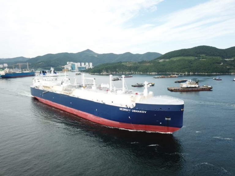 Teekay Receives Fifth Arc7 Icebreaking LNG Carrier - Georgiy Ushakov