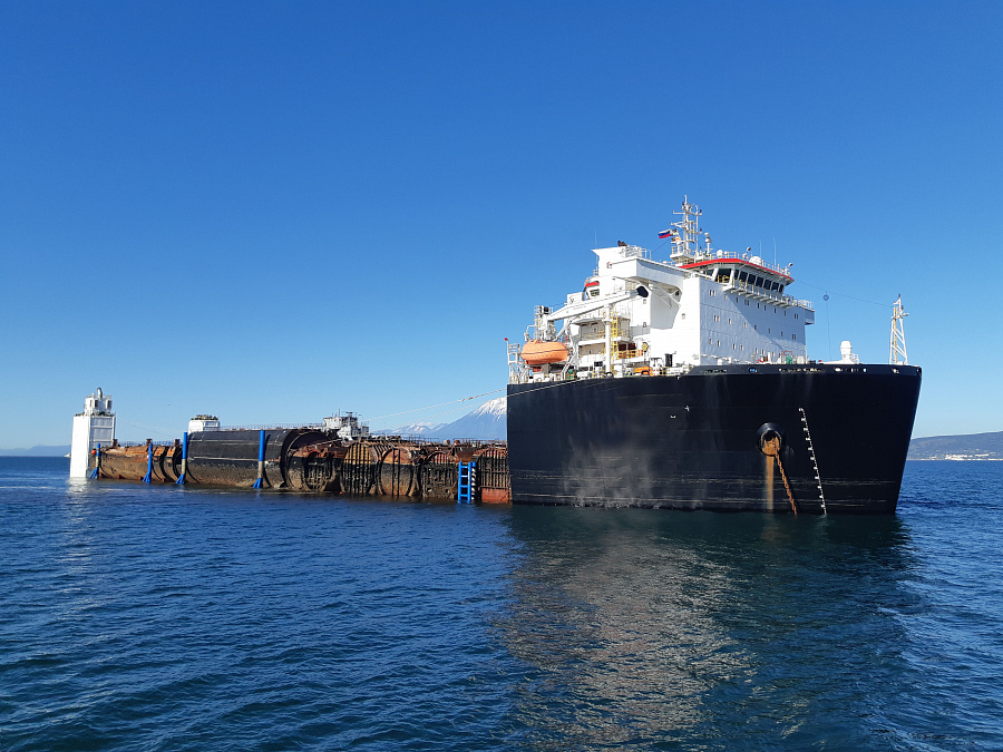 FESCO provided transportation of nuclear submarines’ blocks and tanker from Kamchatka Territory to the decommissioning site in Primorye Territory