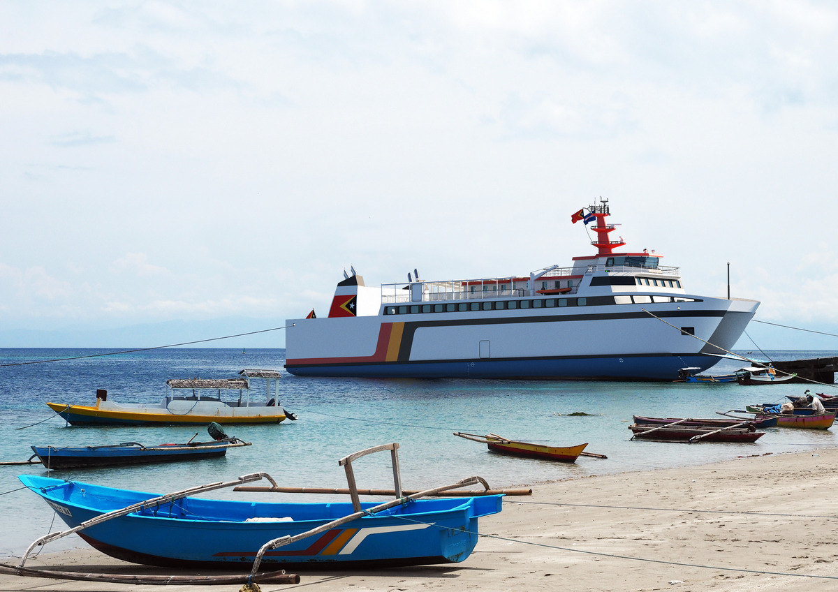 Damen will build RoPax for the Republic of Timor-Leste