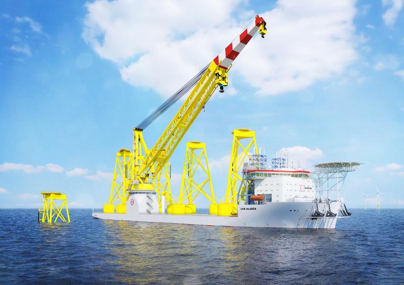 Jan De Nul orders second next generation offshore installation vessel Les Alizés