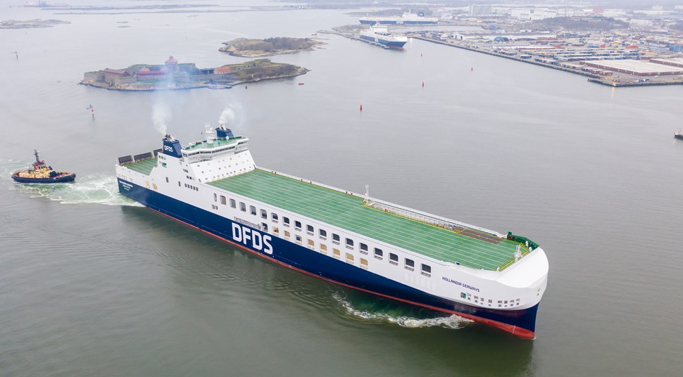 DFDS increases capacity at the Port of Gothenburg with new vessel