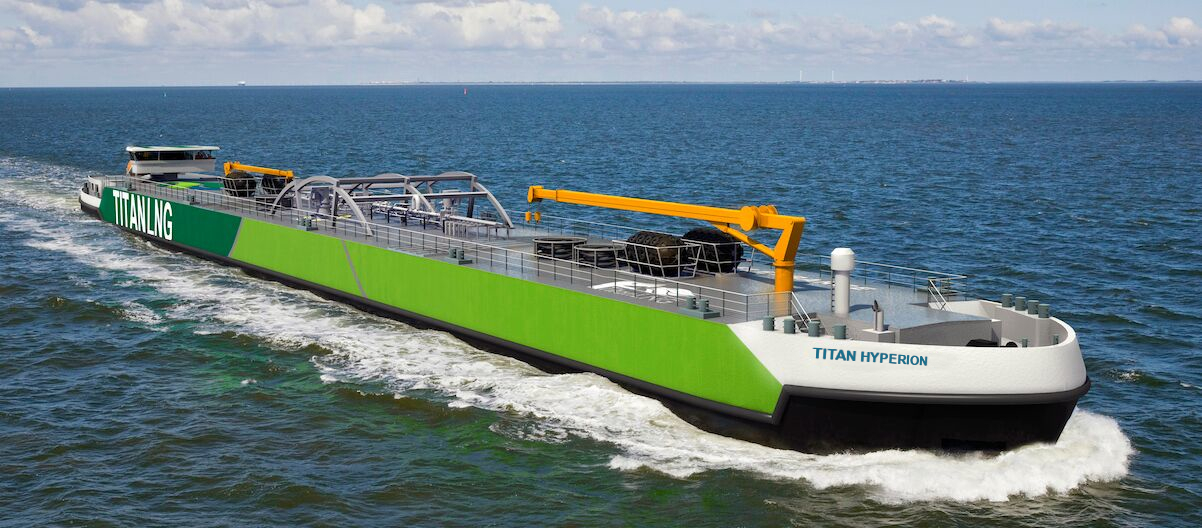 Titan LNG Tenders for 8000 Cbm LNG Bunker Barge
