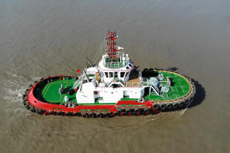 Robert Allan Delivers ASD 35/50 Tug To Tianjin Port