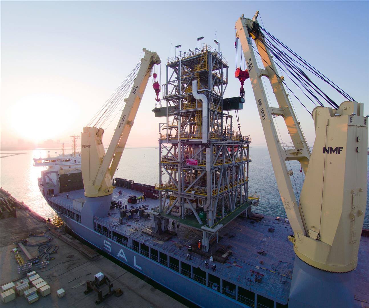 SAL Heavy Lift becomes world’s first to equip vessels with new hydrogen / methanol injection technology