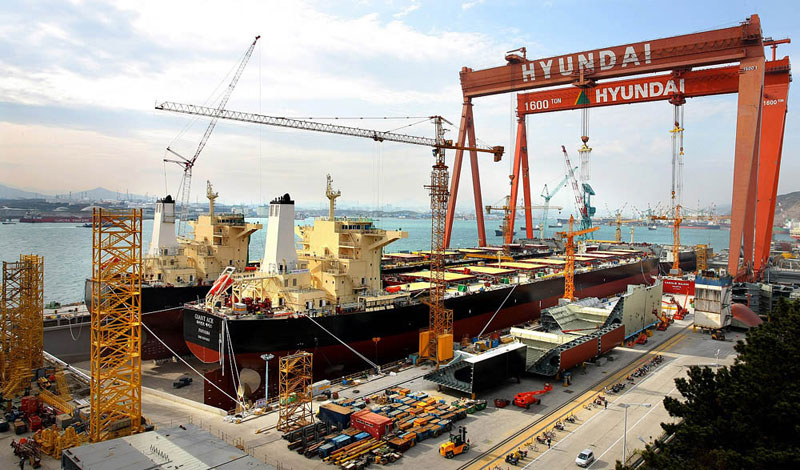 Hyundai Heavy bags US$1.13-bln orders for 6 ships