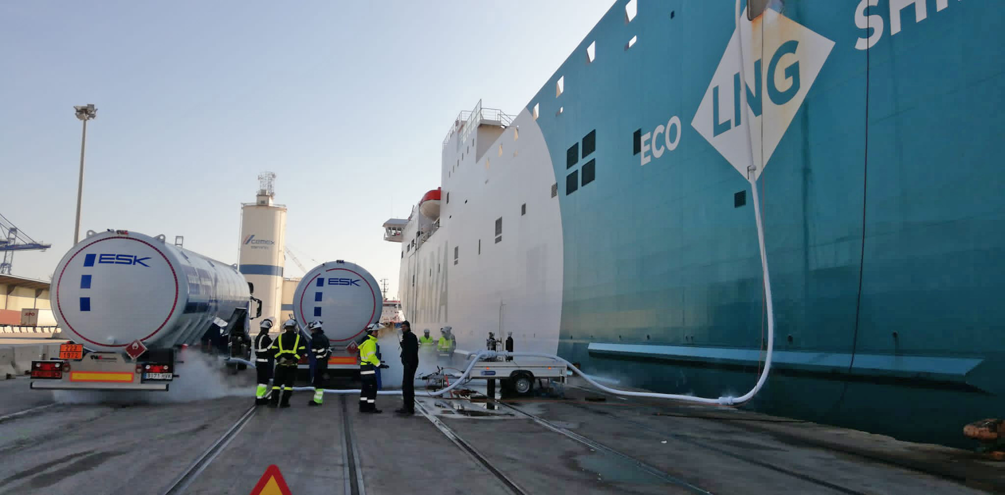Baleària sets up MTTS LNG bunkering facility in port of Valencia